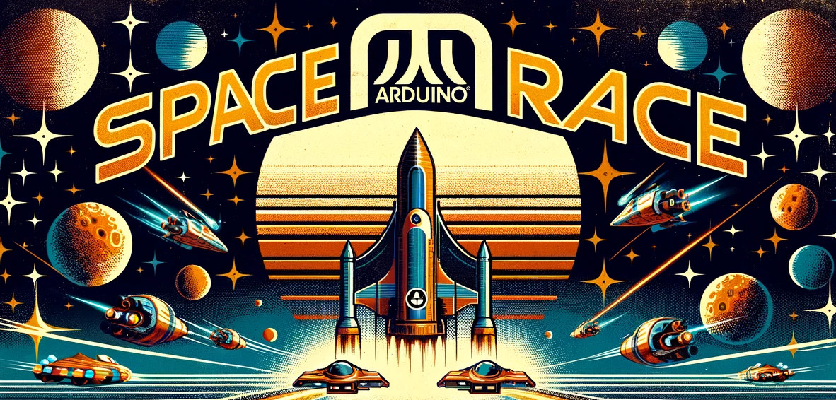 Atari Space Race poster