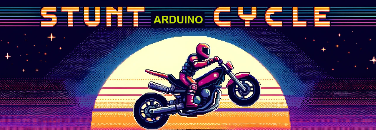 Atari stuntcyclepreview poster