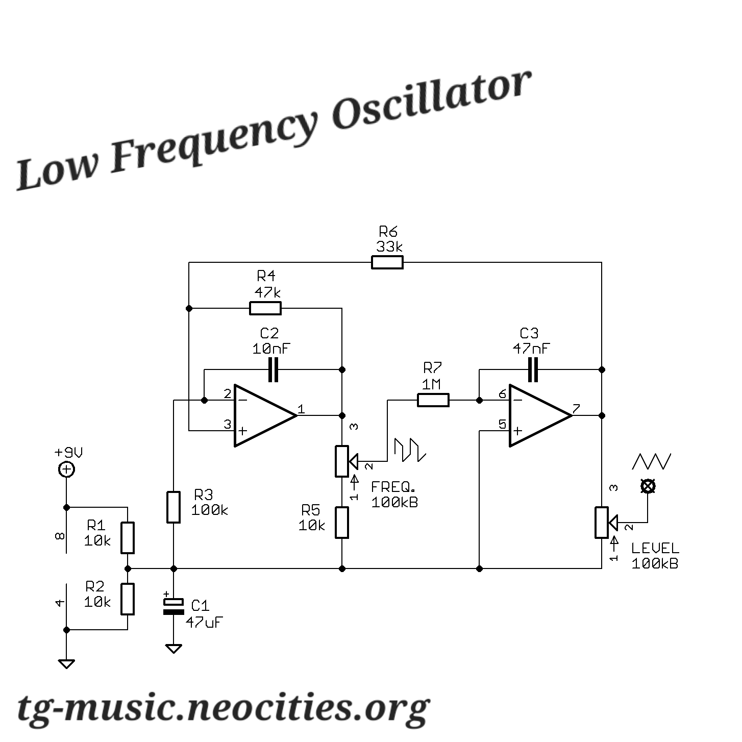 Low frequency oscillator